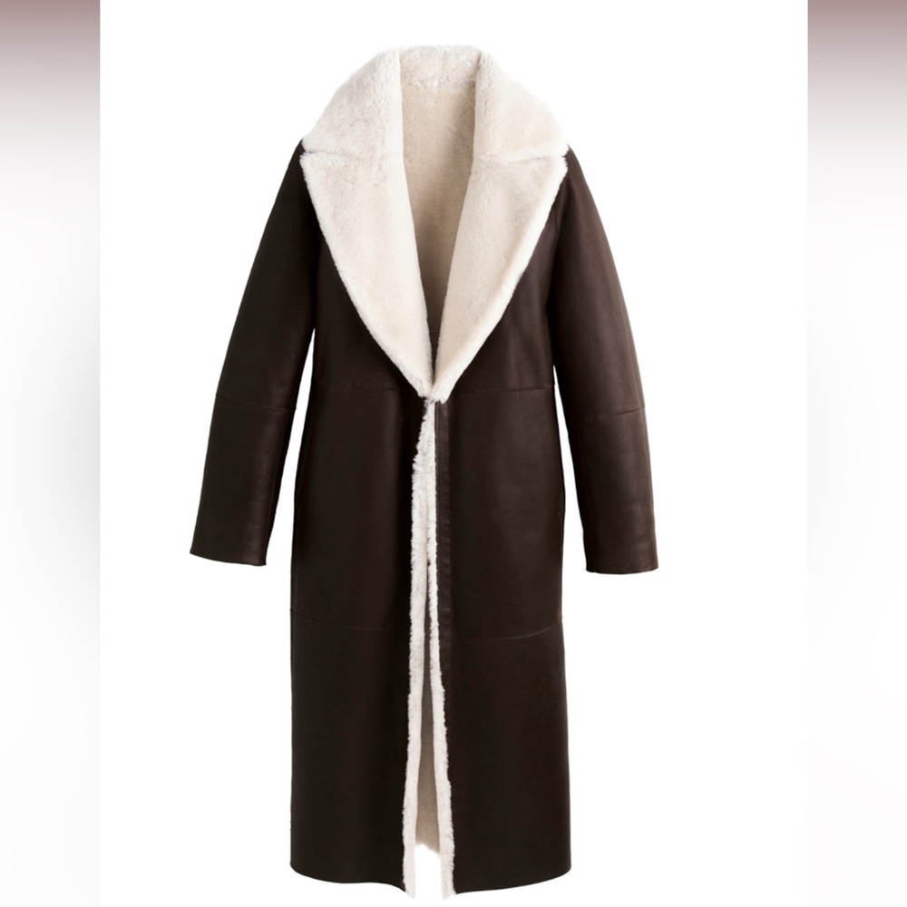 Reversible Shearling Trench